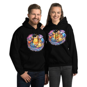 solar system hoodie